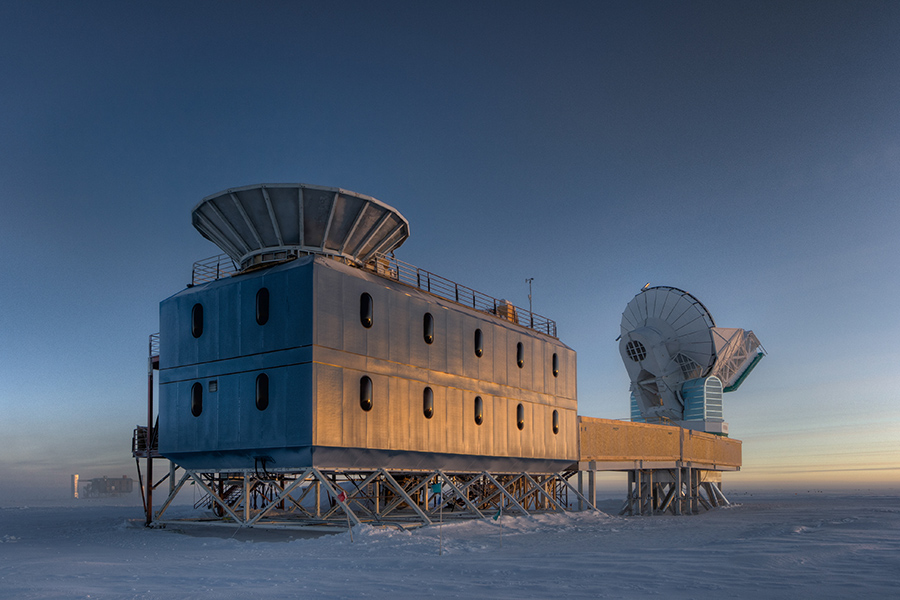 BICEP2 and South Pole Telescopes
