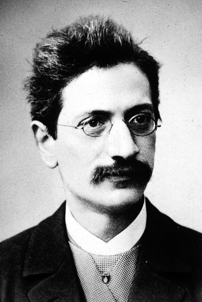 Adolf Hurwitz in the 1880s. Image from Wikimedia