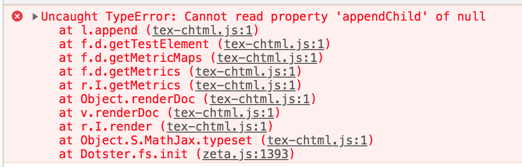 AppendChild null error 530x170