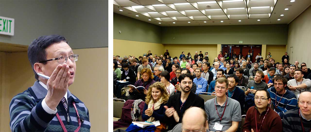 Zhang and audience JMM 2014